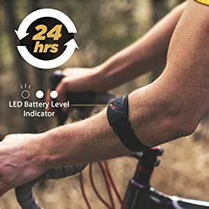 Scosche Rhythm 24, Premium Heart Rate Strap/Band, Real-Time Heart Rate ...