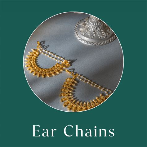 Ear Chains – Karnika Jewels | Silver jewelry