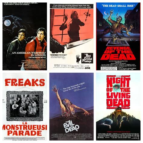 1970s Horror Movie Posters