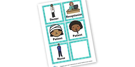 Doctor role play (teacher made) - Twinkl