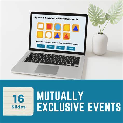 Image result for Mutually Exclusive Events Probability Examples