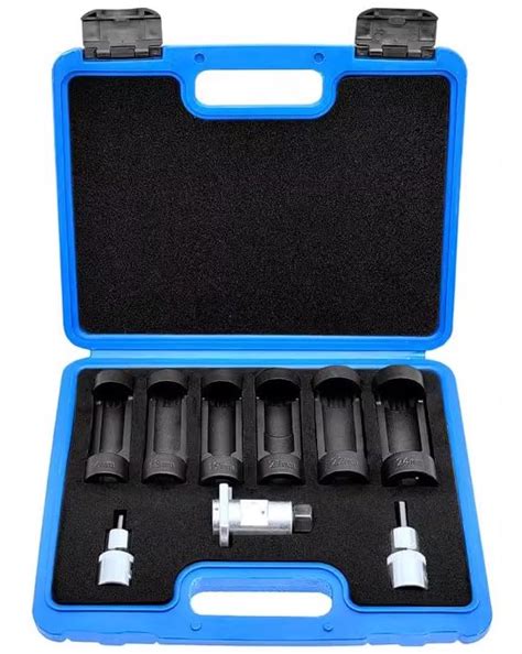 Mefape 9-Piece Shock Absorber Tool, Strut Nut Socket Set - 12 Point ...