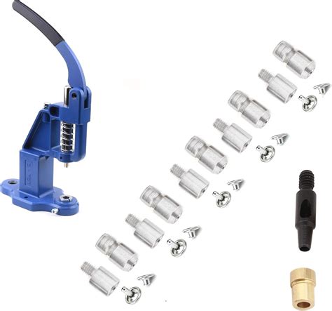 Rivet Press Machine and 5 Sets Double Cap Rivets Die India | Ubuy