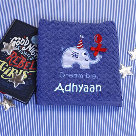Personalized Newborn Baby Bath Towels & Napkin Set Online