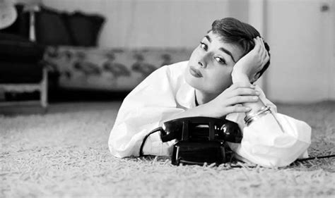 Audrey Hepburn - Telephone Photoshoot - Tallenge Hollywood Poster ...