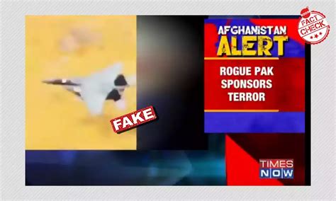 Times Now Airs Video From Wales As Pak Fighter Jet Over Panjshir: টাইমস ...