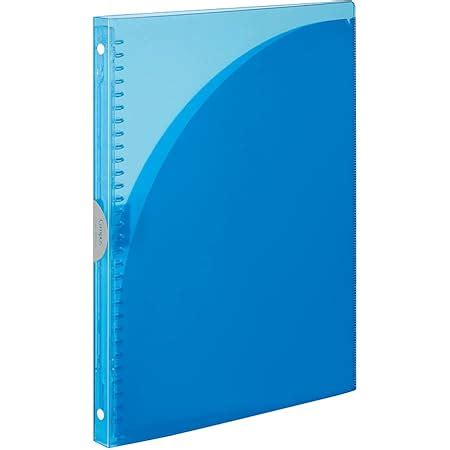 Kokuyo Campus A4 Adapt Slim Binder, 30 Rings (Light Blue) : Amazon.in ...