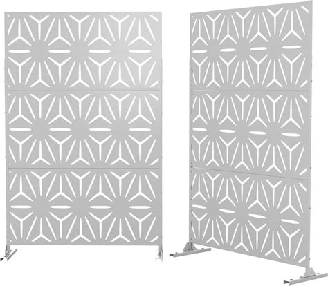 Elevens Metal Privacy Screen Outdoor Patio Screen India | Ubuy
