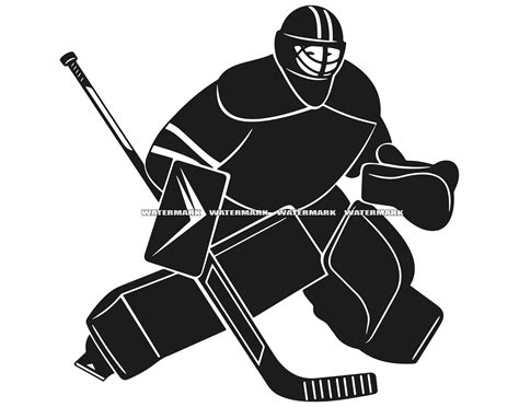 Hockey Goalie Images Clip Art at Lucy French blog