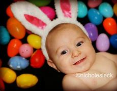 Image result for Baby Easter Photography