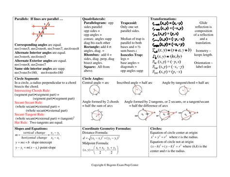 Image result for Geometry Regents 2016 Answer Explained