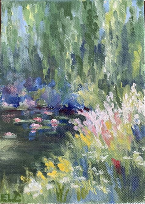 Contemporary Post-Impressionist Nature Scene Oil Painting | Post ...