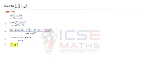 Welcome To ICSE Maths