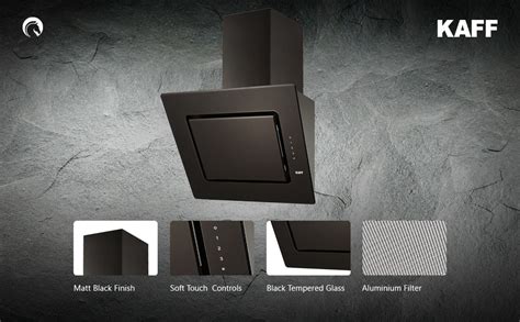 KAFF 60 cm 1180 m3/h Chimney (ZEPA GX 60, Black) : Amazon.in: Home ...