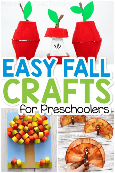 Image result for Fall Crafts Pre-K