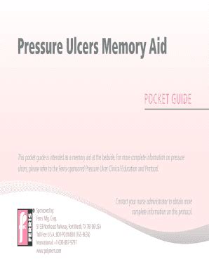 Fillable Online Pressure Ulcers Memory Aid Fax Email Print - pdfFiller