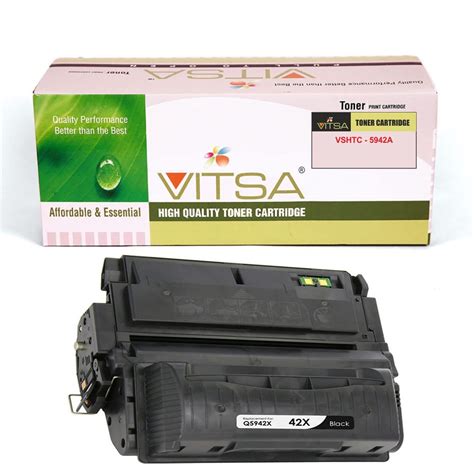 VITSA Q5942A / 5942 / 42A Premium Toner Cartridge Compatible with HP ...