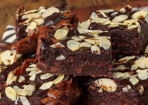 Rocky Road Brownies - Chocolate with Grace