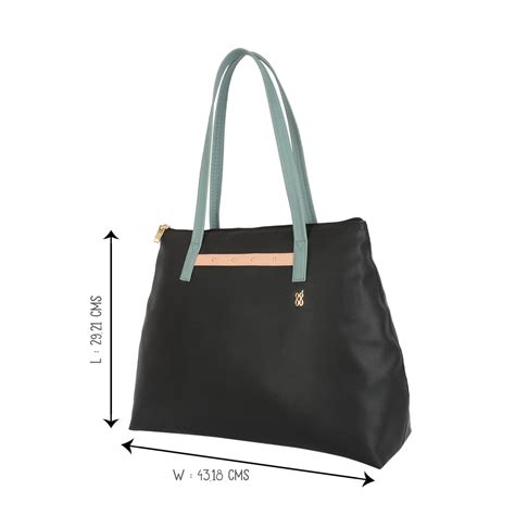Buy Baggit Lxe Alleu 3T5 Black Tote Bag (L) Online