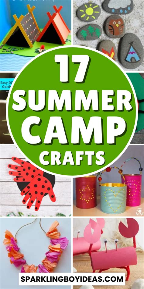 Summer Camp Crafts 的图像结果