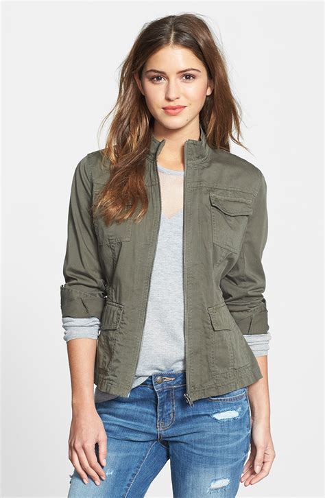 Caslon® Utility Jacket (Regular & Petite) | Nordstrom