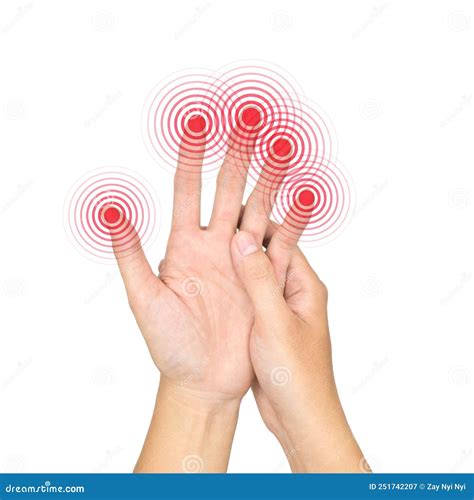 Pain, Tingling and Numbness in Fingertips of Asian Man with Diabetes. Finger Sensation, Hand and ...