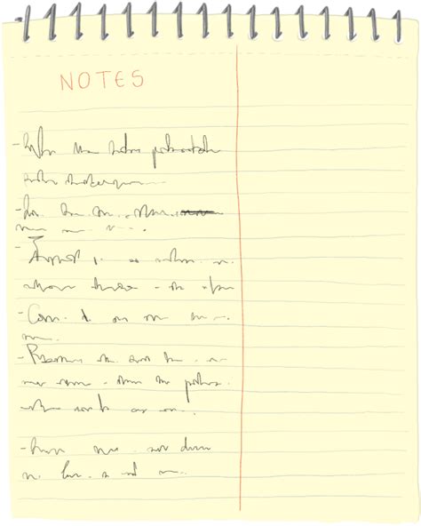 Image result for Note-making Examples