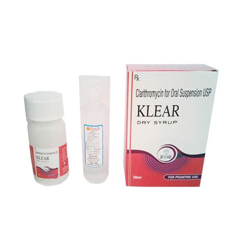 KLEAR Dry Syrup Zoic Lifesciences