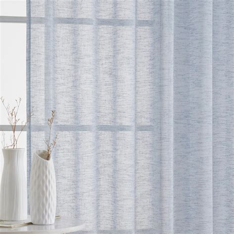 HLC.ME Penelope - Dusty Blue Curtains - Faux Linen India | Ubuy