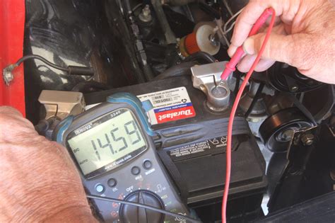 Image result for Testing Alternator Output with Multimeter