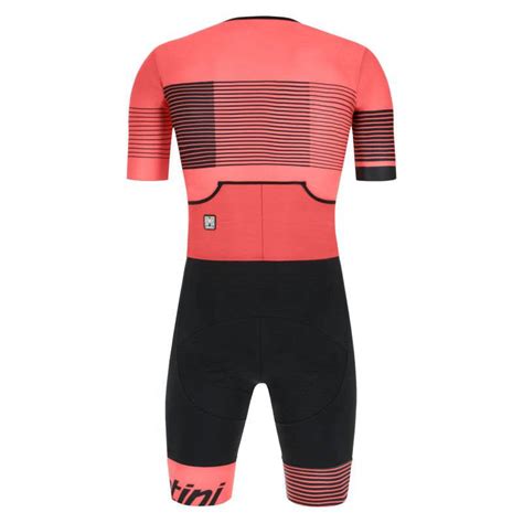 Santini Men's Tri-Suit | Redux Freccia Tri-Suit (Short Sleeve ...