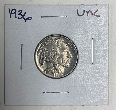 1936 Buffalo Nickel MS60+ - For Sale, Buy Now Online - Item #603525