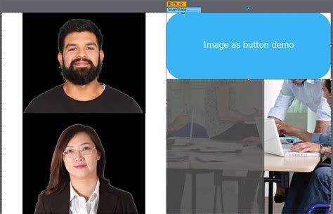 Add interactive buttons to Adobe Captivate Classic projects