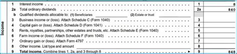 Image result for Form 1041 Examples