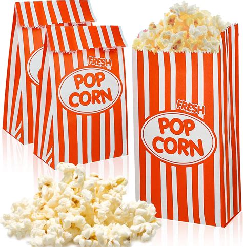 Amazon.com: 300 PCS Popcorn Bags 1 Oz Small Popcorn Bag Individual ...