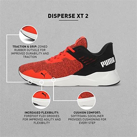 Buy PUMA Unisex Disperse XT 2 Track and Field Shoe, Red,13 at Amazon.in