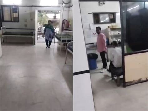 Ahmedabad Saraspur Shardaben Hospital; Staff Sleeping VIDEOS Viral, CMO ...