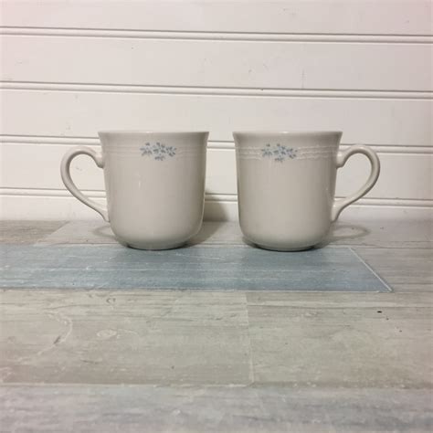 Corelle Lace Bouquet Coffee Cups, 8 Oz Mugs, Set of 2 - Etsy