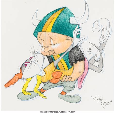 What's Opera, Doc Bugs Bunny and Elmer Fudd Illustration by Virgil ...