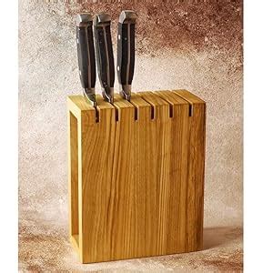 Buy Organize Your Knives with Stylish and Functional 6-Slot Wooden ...