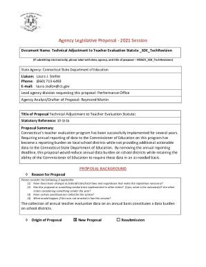 Fillable Online portal.ct.govSDE---Full-PacketAgency Legislative ...