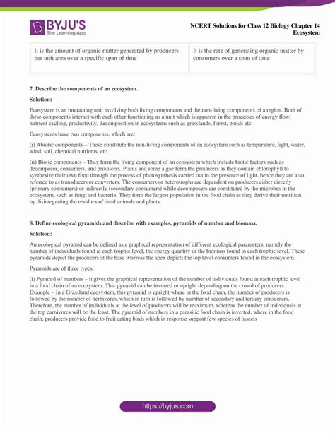Image result for Ecosystem Structure and Function 12 NCERT