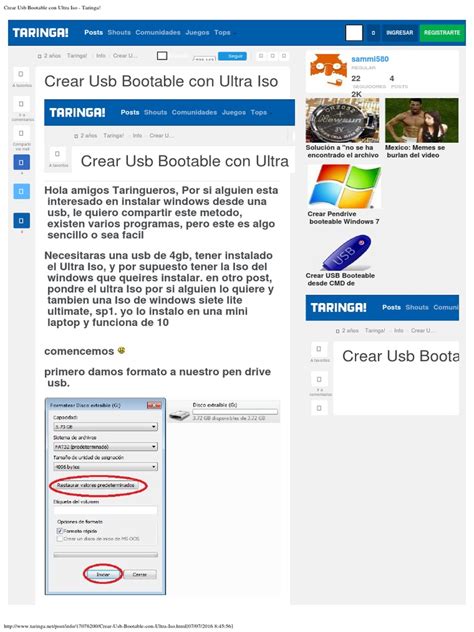 Image result for Crear USB Booteable Con Ultra ISO