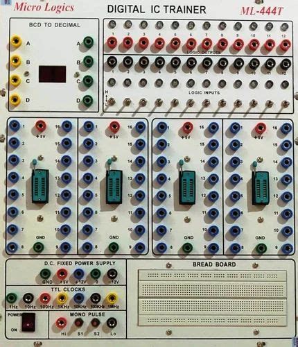 Digital IC Trainer Kits - Digital IC Trainer Kit Manufacturer from ...