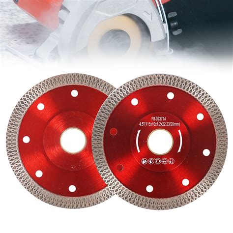 Buy Labwork 2Pcs 4.5 Inch Super Thin Dry Wet Diamond Porcelain Saw ...