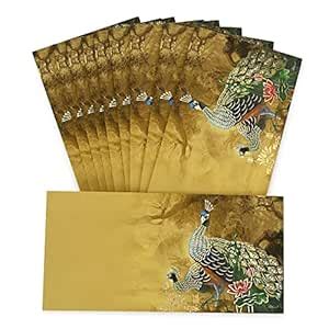 LIFAFEWALA Premium Peacock Design Money and Shagun Envelopes for ...