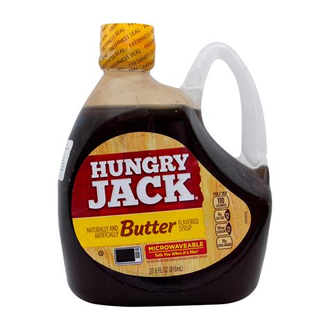 Hungry Jack Butter Flavored Syrup 816 ml Online at Best Price | Lulu KSA