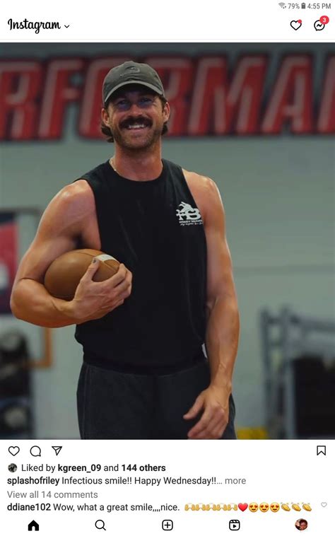 Riley Green Mustache