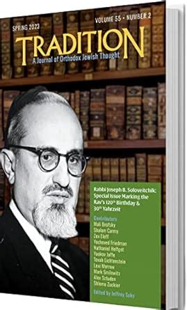 Tradition: A Journal of Orthodox Jewish Thought: Rabbi Joseph B ...