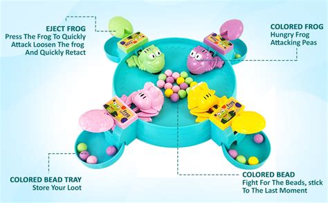 Buy Wembley Hungry Frog Indoor Game For Kids|Family Board Game|Frog ...